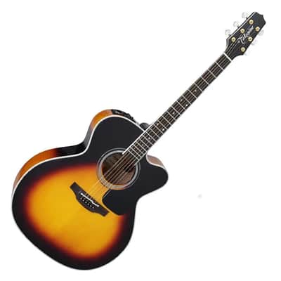 Takamine P6JC BSB Pro Series 6 Jumbo Cutaway Acoustic/Electric Guitar Brown Sunburst Gloss