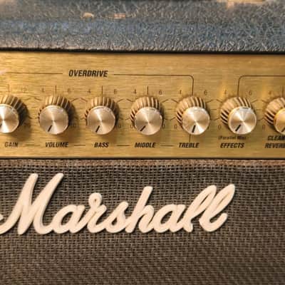 Marshall JCM 600 Model 601 60-Watt 1x12 Guitar Combo Late 1990s - Black image 3