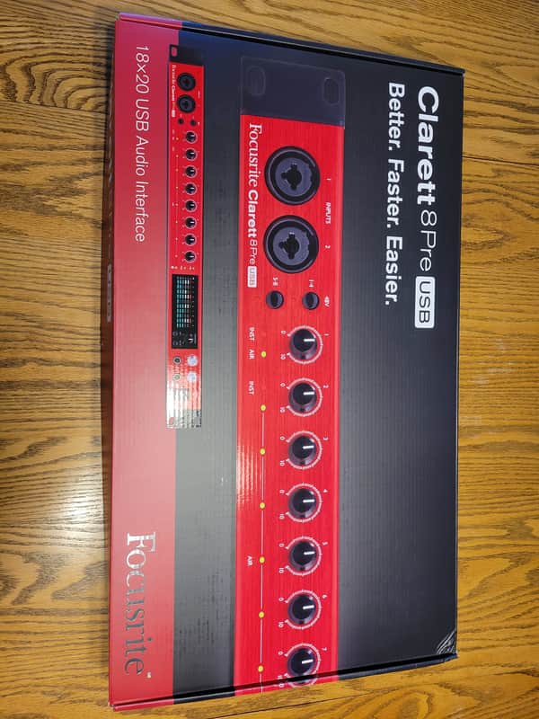Focusrite Clarett 8Pre USB C image 1