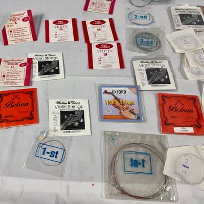 Miscellaneous Lot of Violin, Viola, Cello String Lot image 2