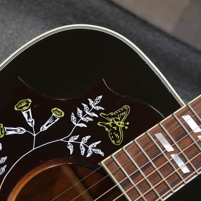 Lefty Minty! 2024 Gibson Hummingbird Dreadnought Acoustic Guitar Dark Sunburst + OHSC image 3