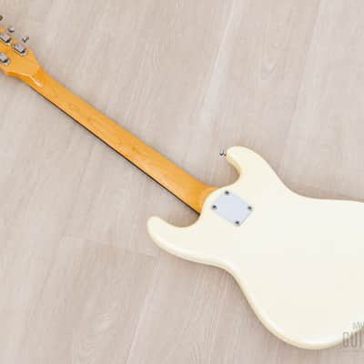 1990s Mosrite Ventures Excellent Model 3/4 Size Body w/ Full Scale Pearl White, Japan Kurokumo image 13