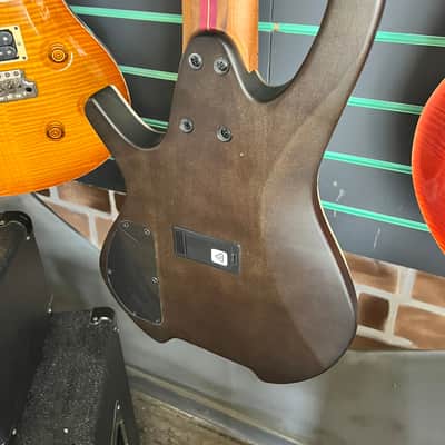 Cort Artisan Space 5 Star Dust Black 2024 5 String Headless Bass Guitar image 12