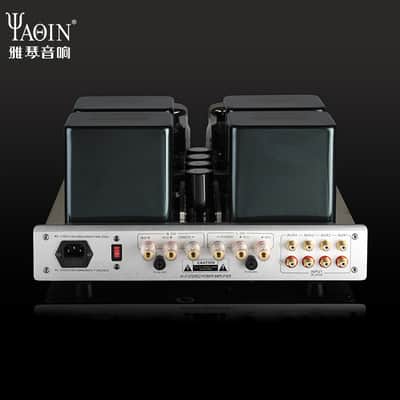 YAQIN MC-100B Class A Push Pull Integrated Tube Amplifier, Power Amplifier, Output Power 50Wx2 / 25Wx2, KT88 Tubes, AC115 or AC 230 2025 - silver image 5