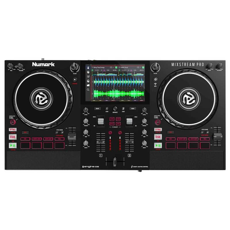 Numark Numark Mixstream Pro+ Standalone DJ Controller with Wi-Fi image 1