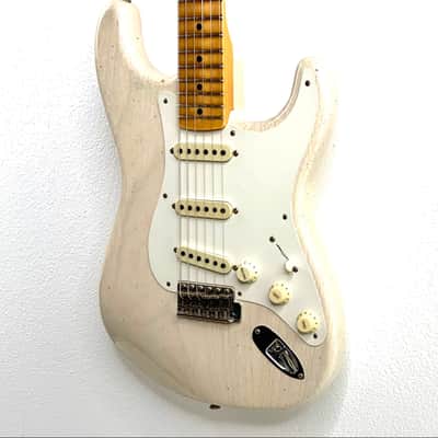 Fender Custom Shop 56 Stratocaster Journeyman - Aged White Blonde image 5