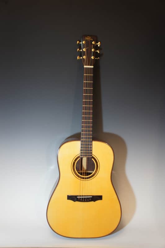 Darren Hippner #17 Ltd Dreadnought/ Bluegrass-Adirondack Spruce top/ Tasmania Jarrah image 1