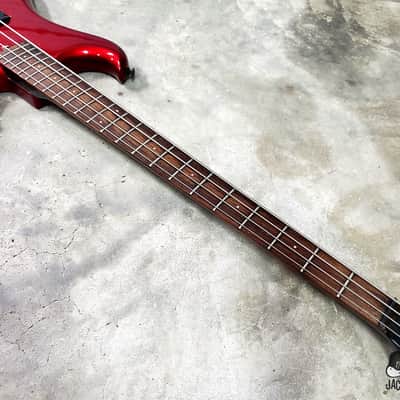 Westone Spectrum GT 4-String MIJ Electric Bass Guitar (1980s, Blood Red Metallic) image 15