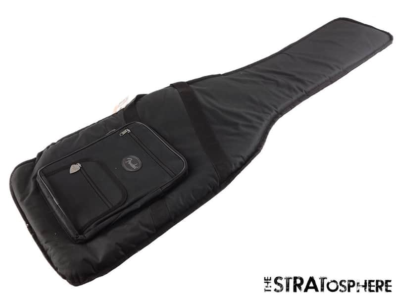 Fender Deluxe Padded P J Bass Padded GIG BAG Parts Black FLAT BOTTOM image 1