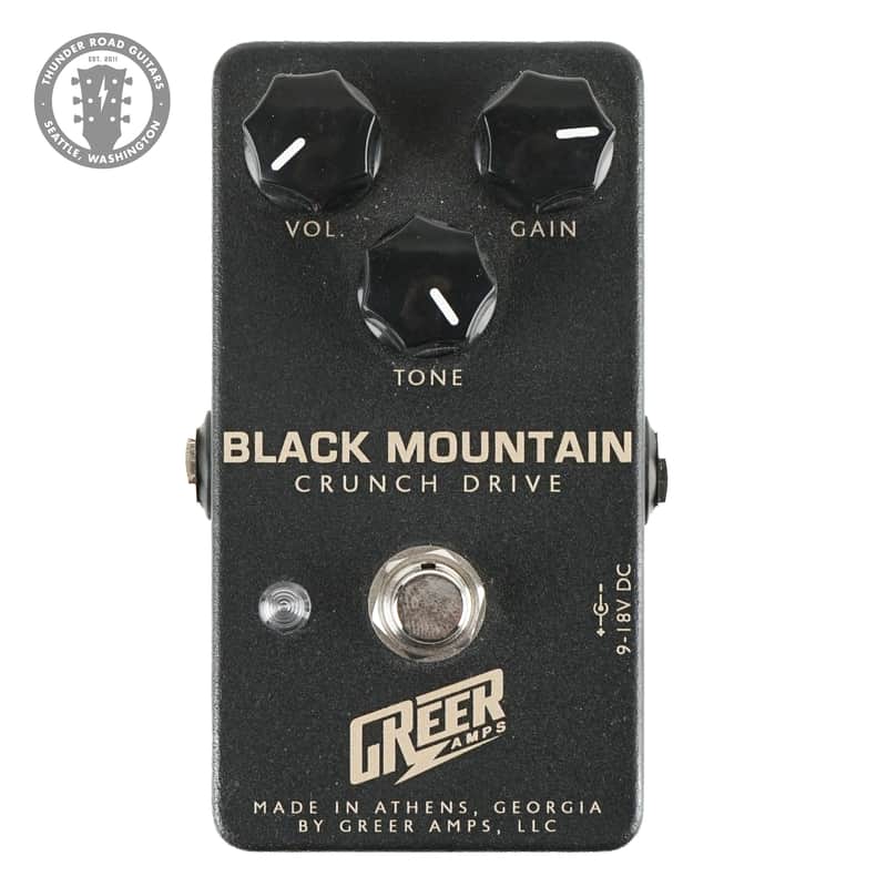 New Greer Amps Black Mountain Crunch Drive image 1
