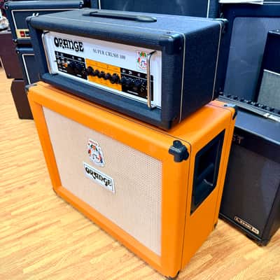 🍊DEAL🍊 Orange Super Crush 100 Head + PPC212 2x12 Cab~ Guitar Amp Stack~ MINT! image 8