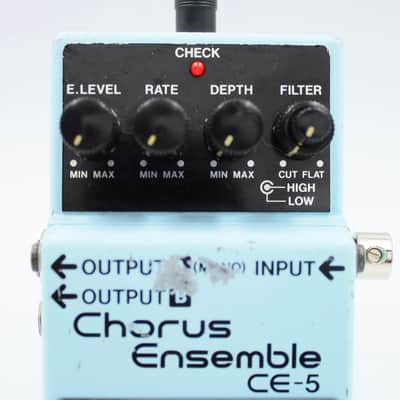 Boss CE-5 Chorus Ensemble Blue Label Guitar Effect Pedal BE74109 image 3