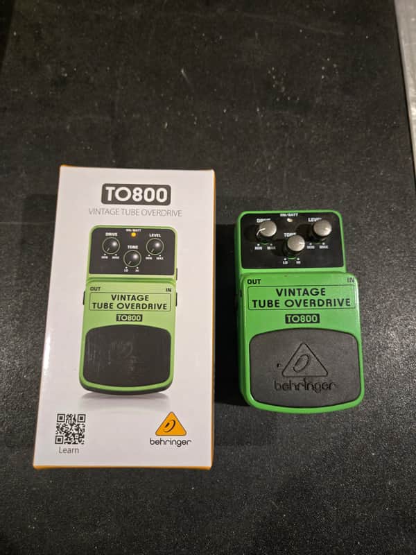 Behringer TO800 Vintage Tube Overdrive for $14.70 (was priceless!)