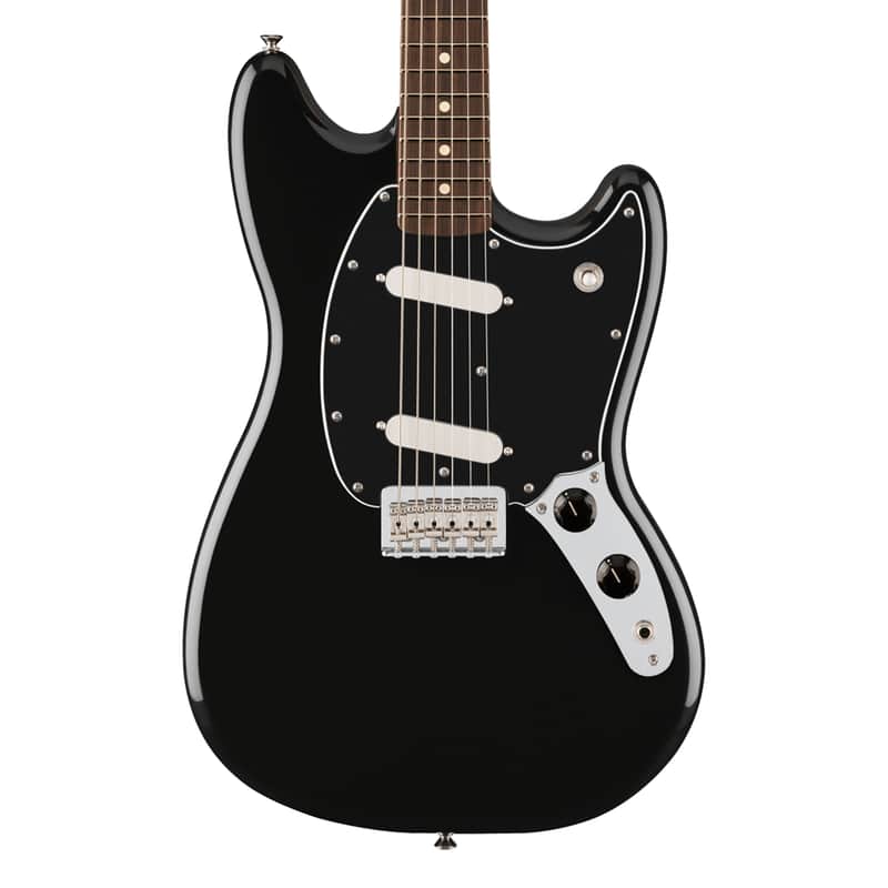 Used Fender Player II Mustang - Black w/Rosewood FB