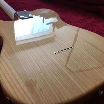 Bob Hartman Guitars - Custom T in Ash, Clear Gloss Natural - PETRA! NEW! SIGNED! image 7