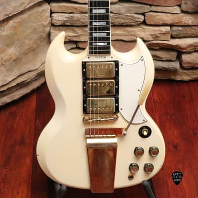1965 Gibson SG Custom Polaris White image 1