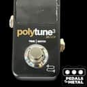 TC Electronic Polytune 3 Noir Mini Polyphonic Tuning Pedal 2019 - Present - Black X7987