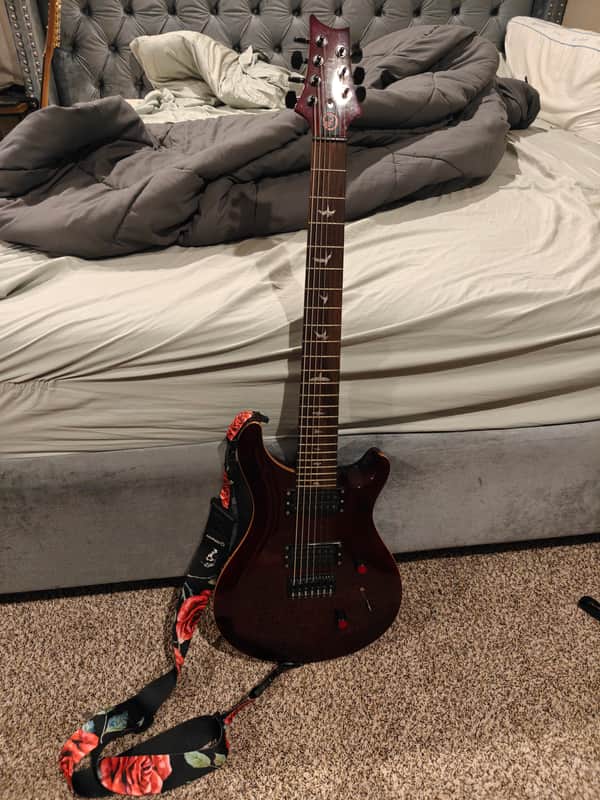 PRS SE SVN Black Cherry (with Upgrades) image 1