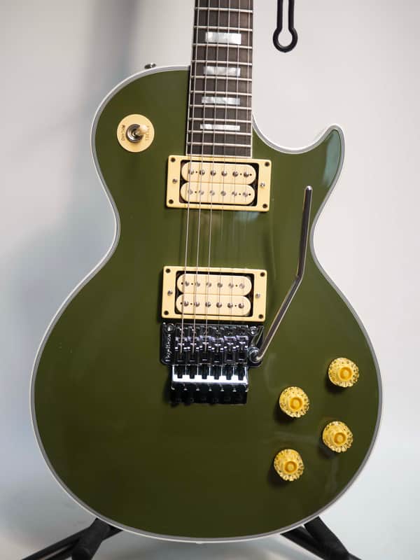 Gibson Custom Shop Les Paul Axcess Custom with Floyd Rose - Olive Drab 2021 - image 1