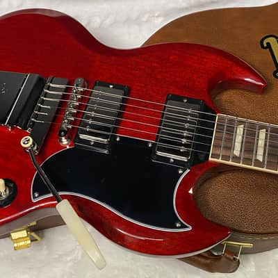 NEW! Gibson SG Standard '61 Maestro Vibrola Vintage Cherry - 7.85 lbs - Authorized Dealer! G07259 image 2
