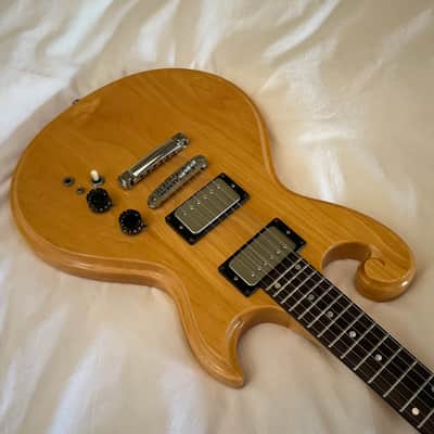 Vintage Epiphone Matsumoko SC-450 Scroll 1976 - 1979 - Natural - Made in Japan - Free Pro Setup image 3