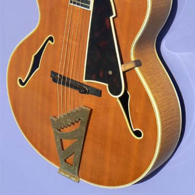 1952 D'Angelico Excel: Intensely Flamed, Thrilling Voice, Art Deco Masterpiece image 6