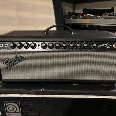 Fender Bassman 100T 100-Watt Bass Amp Head 2010s - Black image 1