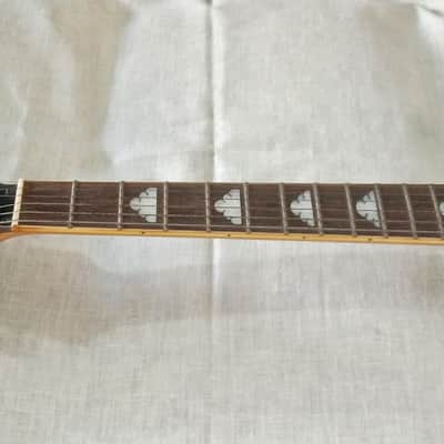 Fernandes MG-85C Clear Acrylic Mockingbird-Hide of X Japan Signature Model image 9
