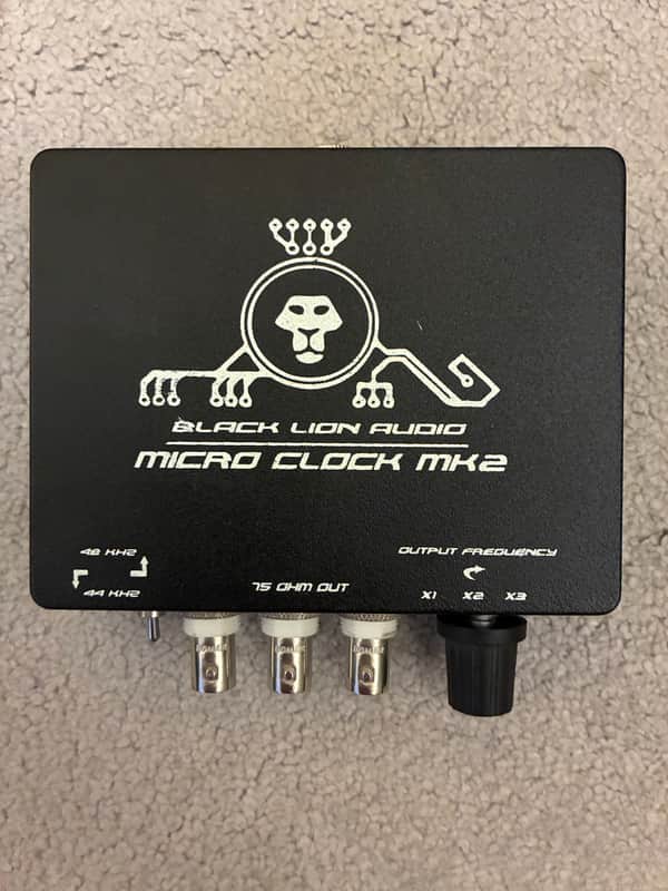 Immagine Black Lion Audio Micro Clock MKII 2010s - Black - 1