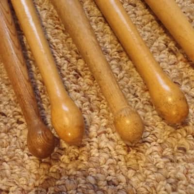 VINTAGE Pipe Band Parade Bagpipe Marching Drum Sticks PREMIER  B&H LUDWIG LOT OF  5 image 10