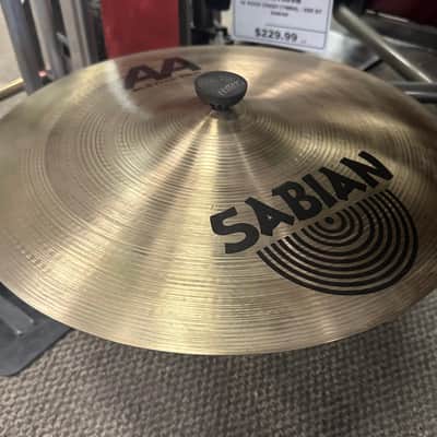 Sabian 16" AA Rock Crash Cymbal - Natural image 2