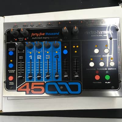 Electro-Harmonix 45000 Stereo Multi-Track Looper with Foot Controller 2013 - Present - Silver / Black image 2