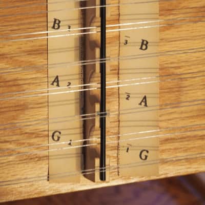 grassroots hammered dulcimer 1991 light brown stain image 6