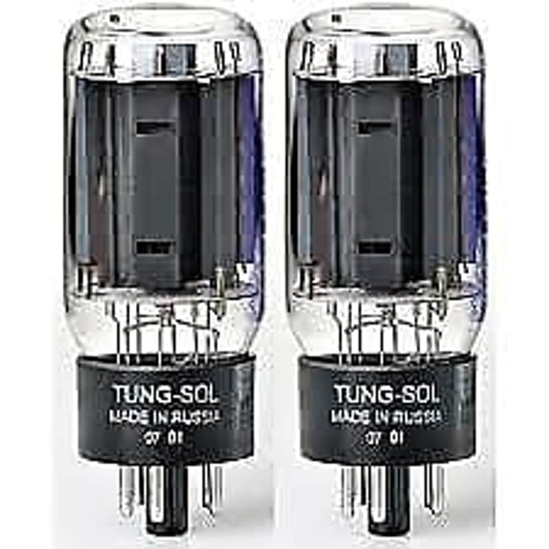 Fender 50W Bassman Tube Set featuring Tung-Sol Tubes image 1