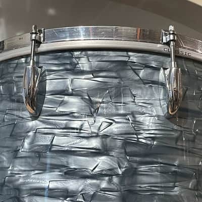 1950’s Gretsch 16" Midnight Blue Pearl Floor Tom 18x16 image 5