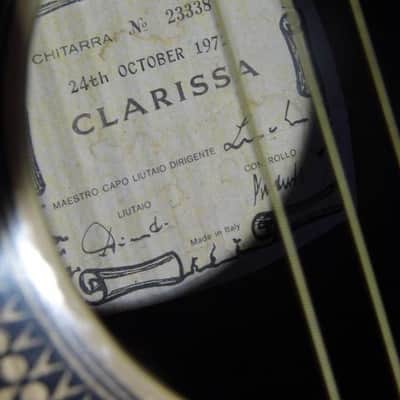 vintage CLARISSA flat top Blues GUITAR Eko guitare chitarra Italia 1972 image 22