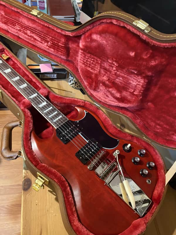 Gibson SG Standard '61 Faded Maestro Vibrola 2026 - Vintage Cherry