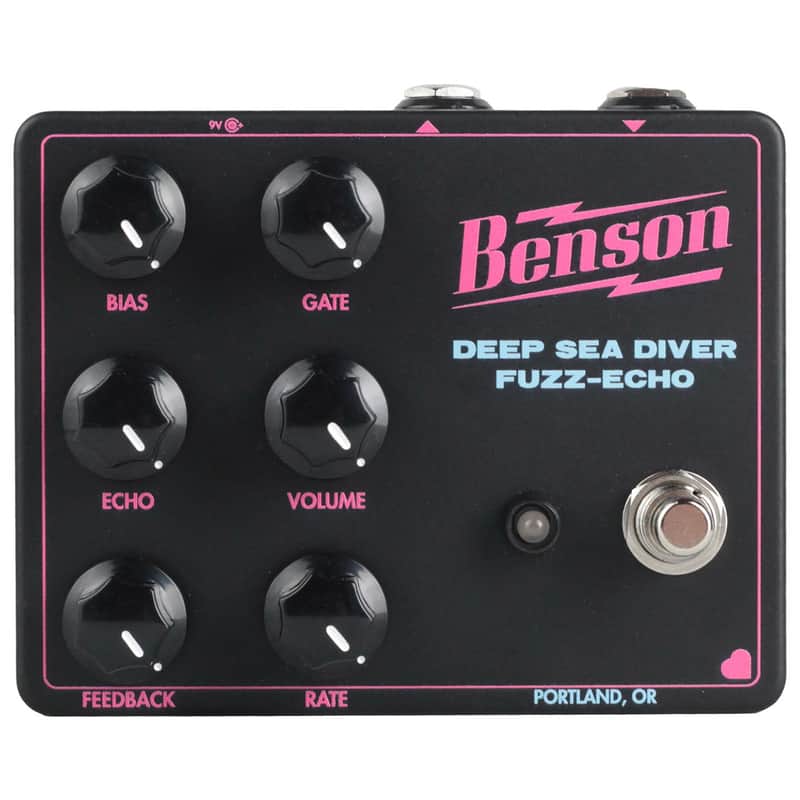 Benson Deep Sea Diver Jessica Dobson Signature Fuzz / Echo Pedal image 1