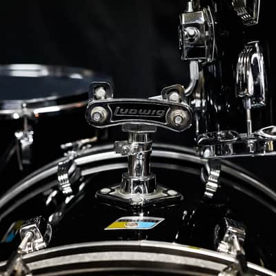 Ludwig Vistalite 70s - Smoke 13/16/24 image 4