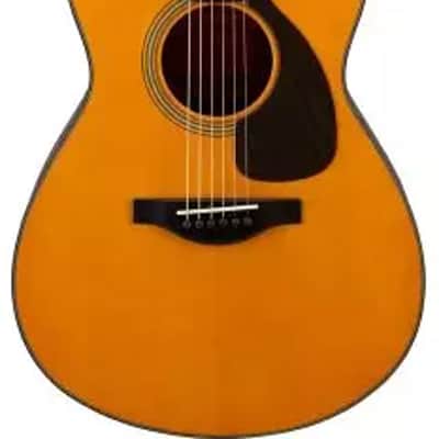Yamaha FS5 Red Label Acoustic Guitar - Vintage Natural image 12
