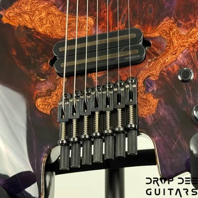Legator Ghost X7F Multiscale Headless 7-String Electric Guitar w/ Bag - Magma image 7