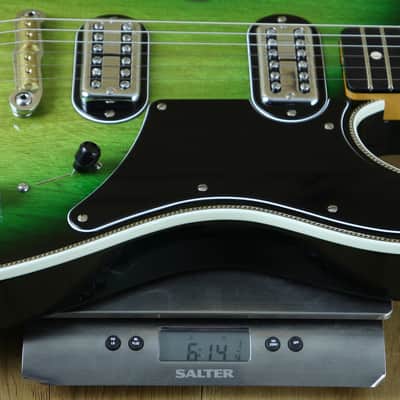 Fender Custom Shop Ron Thorn Masterbuilt Thinline Tele Greenburst ,Vibra-Dyne Vibrato R109988 image 5