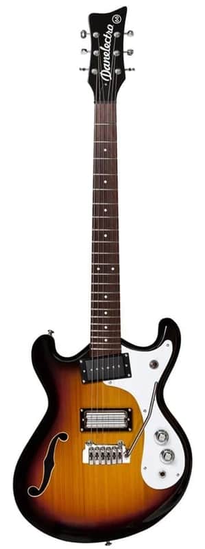 Danelectro The 66T with Tremolo 2018 - Three Tone Sunburst. ***On Display*** image 1
