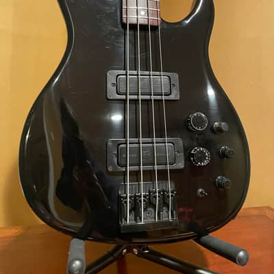 *VINTAGE* 1987 Black Peavey Dyna-Bass Active Electronics Made In USA image 2