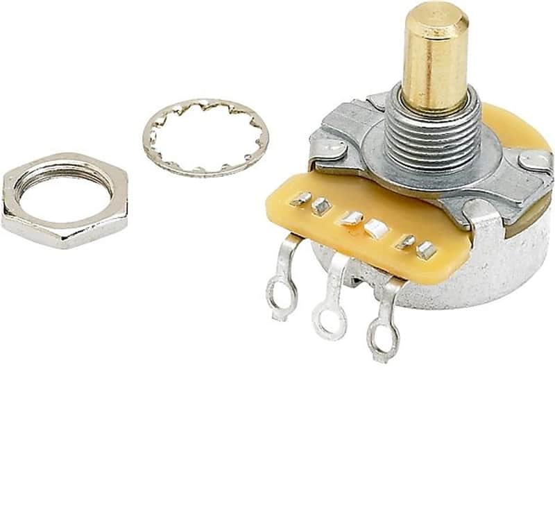 Fender 099-0831-000 Pure Vintage 250K Audio Taper Solid Shaft Volume / Tone Potentiometer image 1