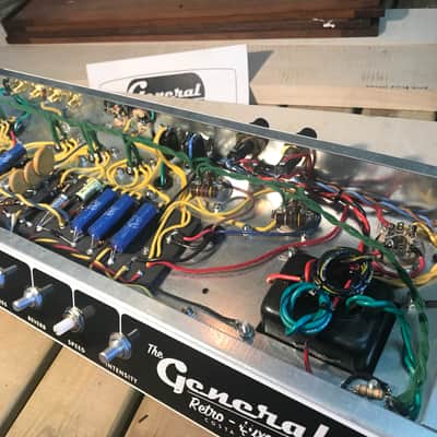 General Vintage Luxe  Reverb  hand wired Tube amplifier NOS charged image 7