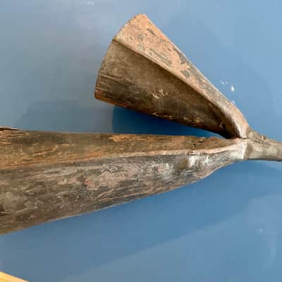 Vintage Gangkogui African Double Iron Bell - Small image 4