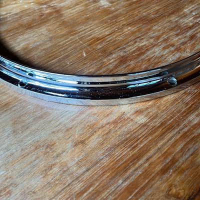 Ludwig No. 4160 16" Twin Channel Die-Cast 8-Lug Hoop 1980 - 1983 - Chrome image 6