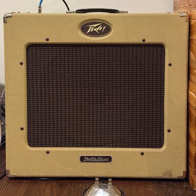 UPGRADED! Peavey Delta Blues 115 30W 1x15" Guitar Combo Amp 2010s - Tweed