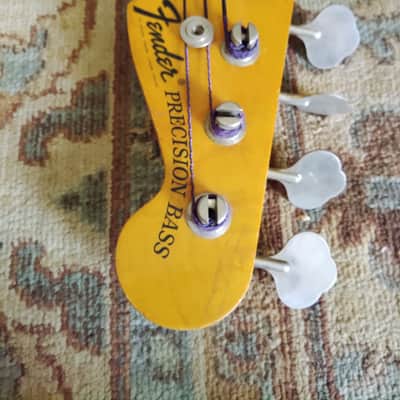 1973 Fender Precision Bass With Fretless Rosewood Fingerboard image 11